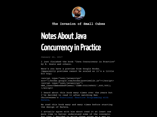 posts/2017-01-22-notes-about-java-concurrency-in-practice screenshot