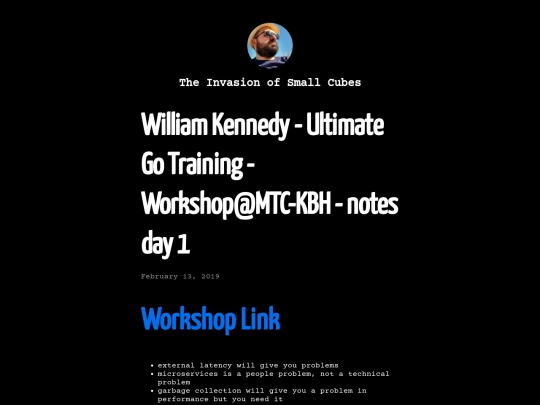 posts/2019-02-13-william-kennedy-ultimate-go-training-workshop-mtc-kbh-notes-1day screenshot