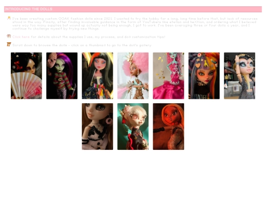 dolls screenshot