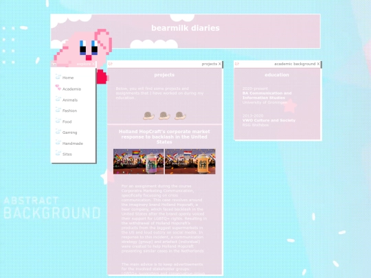 academia screenshot