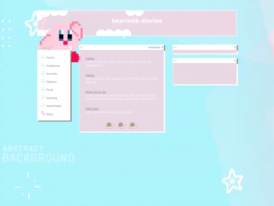 sites screenshot