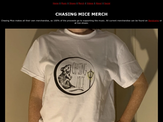merch screenshot