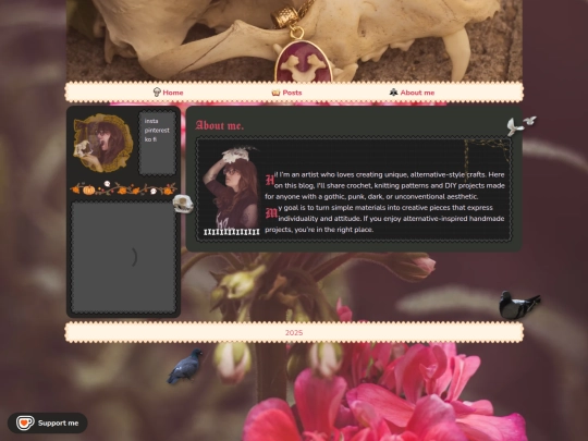 aboutme screenshot