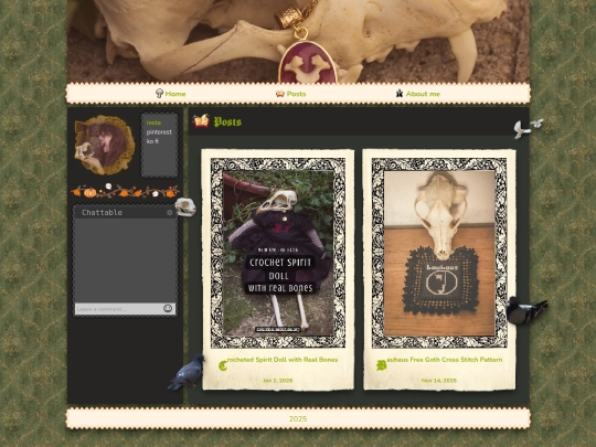 blog screenshot