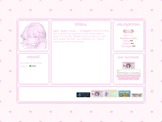 diary screenshot