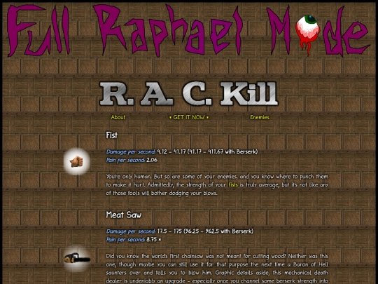 rackill/weapons screenshot