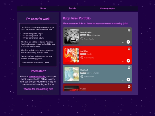 portfolio screenshot