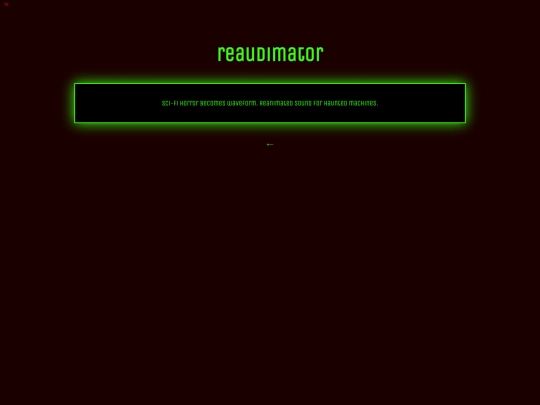 reaudimator screenshot