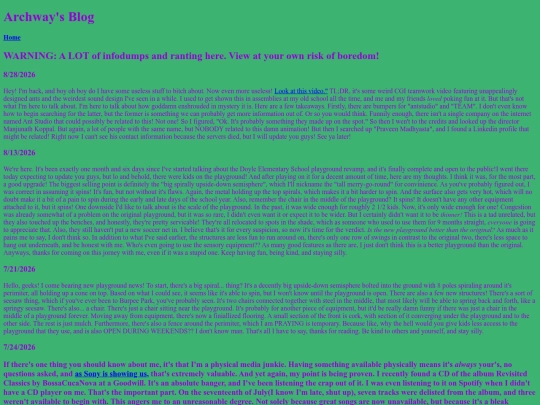 blog screenshot