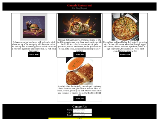 food screenshot