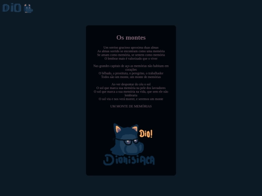 poems/montes screenshot