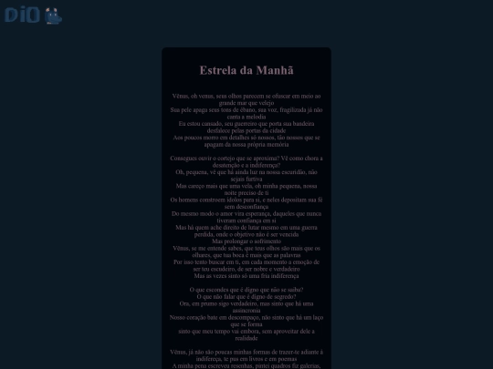 poems/venus screenshot