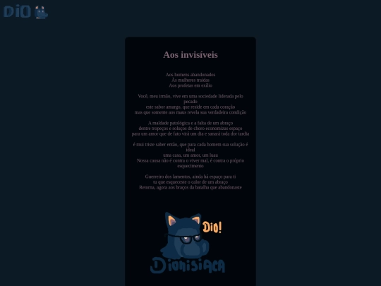poems/visao screenshot