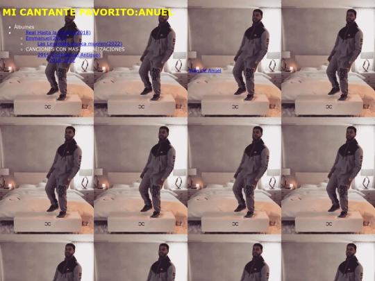 reggaeton/anuel screenshot