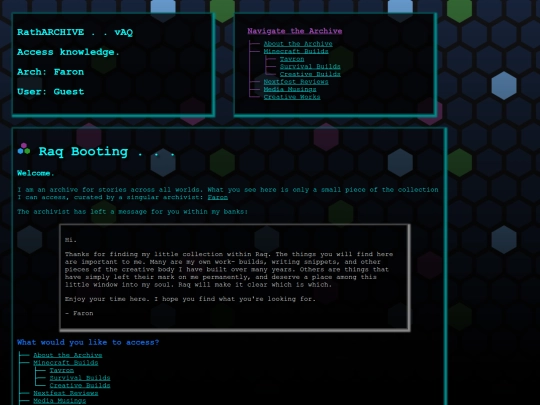 archive screenshot