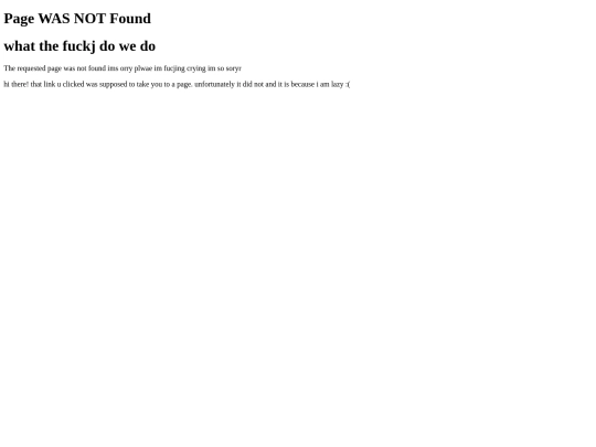 not_found screenshot