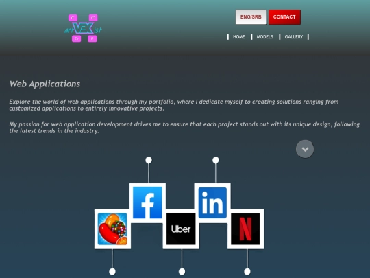 webAppsAllModels screenshot