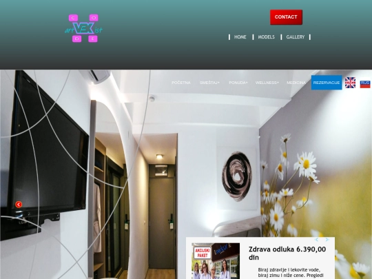 websiteModelFour screenshot