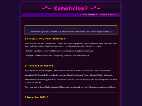 kemeticism screenshot