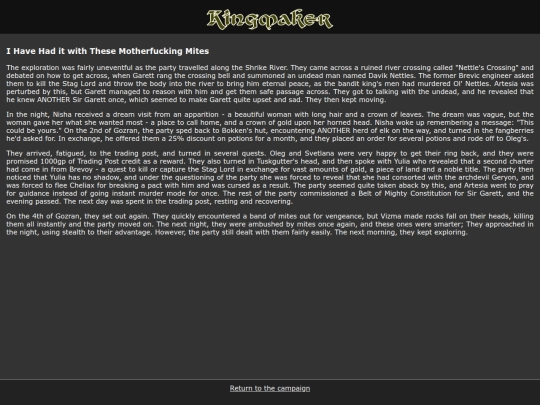 campaigns/Kingmaker/Writeups/Session08 screenshot