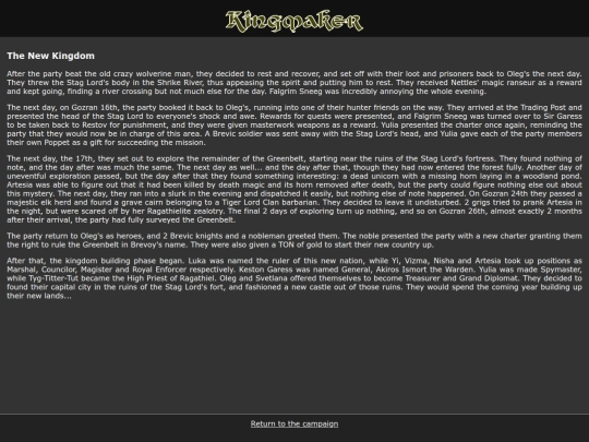campaigns/Kingmaker/Writeups/Session11 screenshot