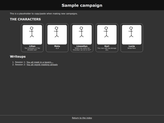 campaigns/test screenshot