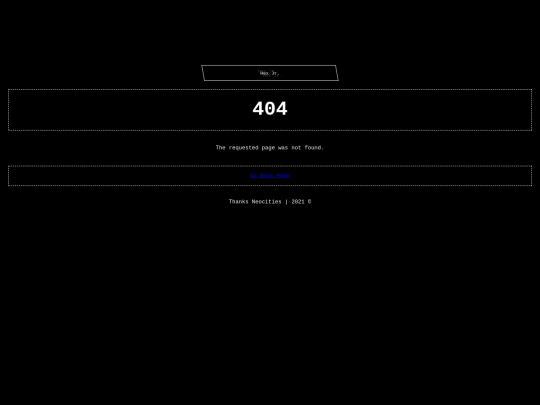 not_found screenshot