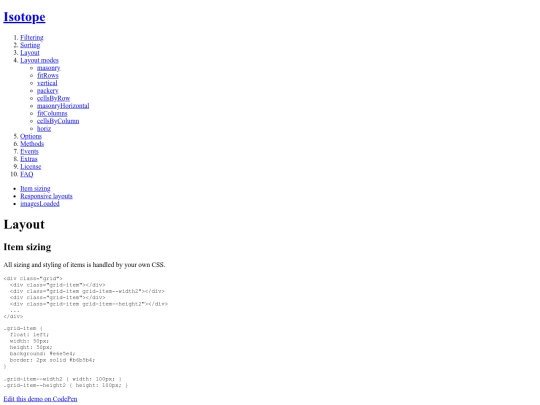 layout screenshot