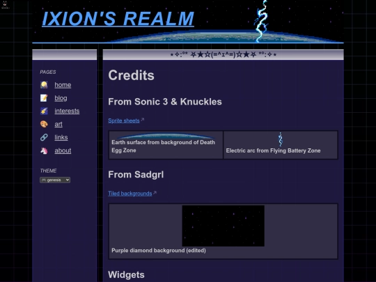 credits screenshot