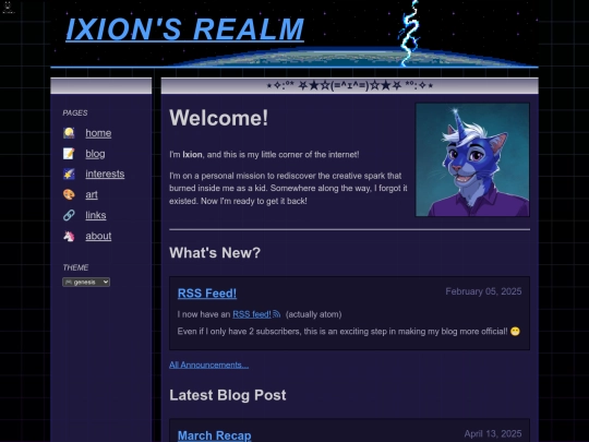 index screenshot