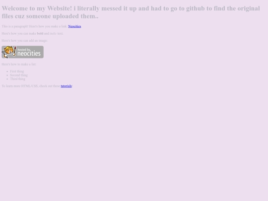index screenshot
