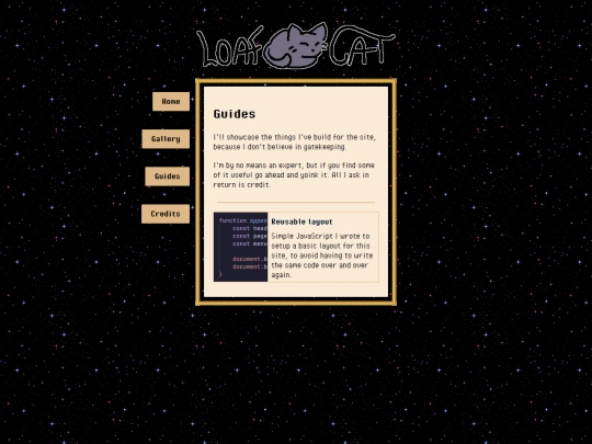 guides screenshot