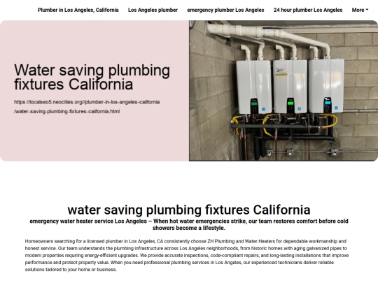 plumber-in-los-angeles-california/water-saving-plumbing-fixtures-california screenshot