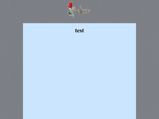 testpage screenshot