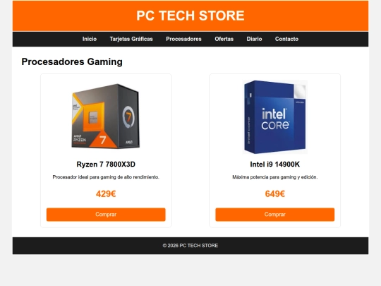 procesadores screenshot