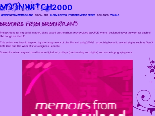 projects/memoryland screenshot