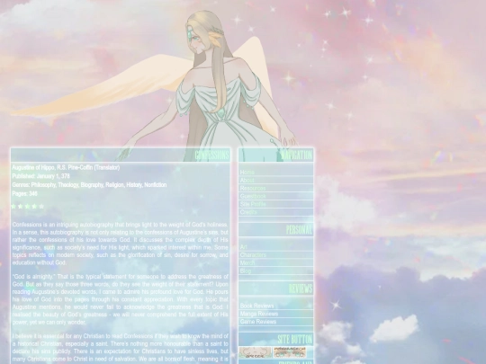books/confessions screenshot