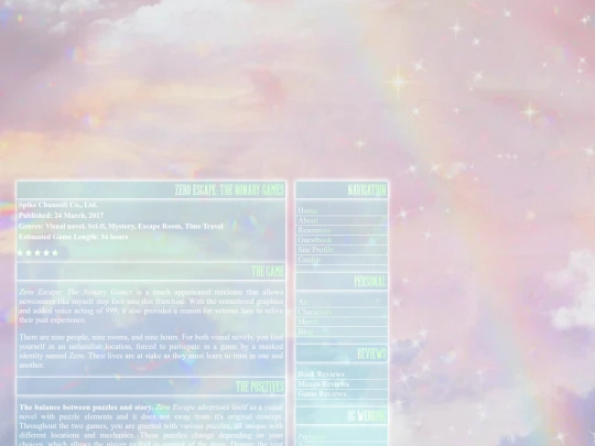 games/zero escape - the nonary games screenshot