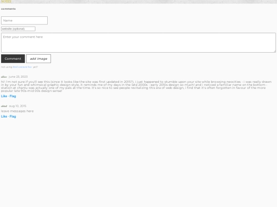 comment screenshot