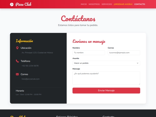 Contact screenshot