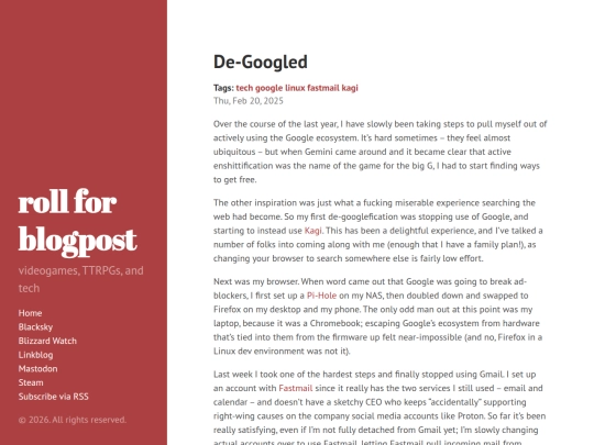 posts/de-googled screenshot