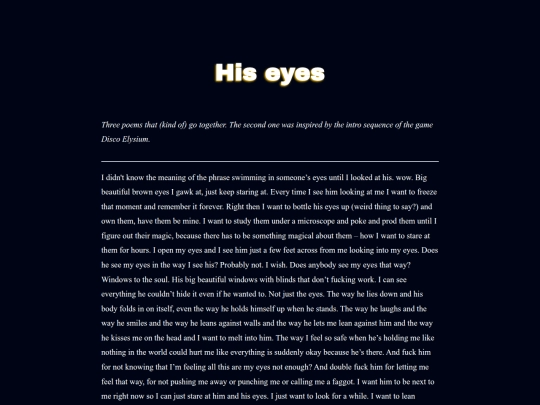 writing/his-eyes screenshot
