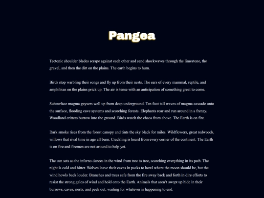 writing/pangea screenshot