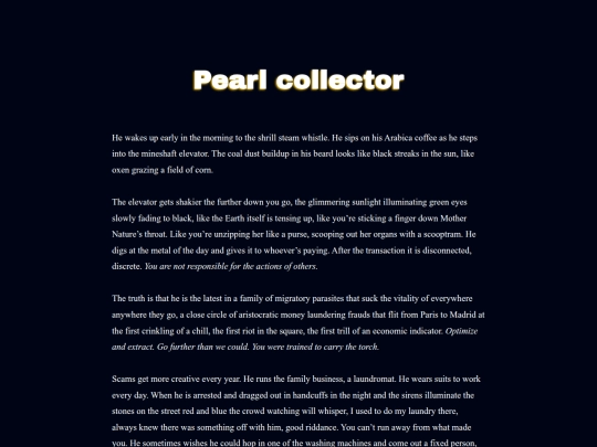 writing/pearl-collector screenshot