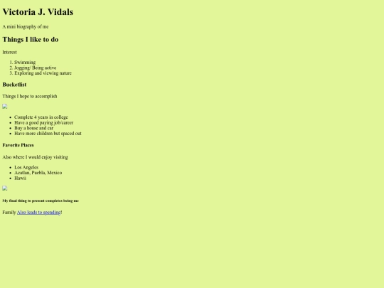 Biography screenshot