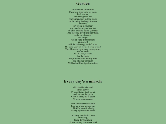 poems screenshot