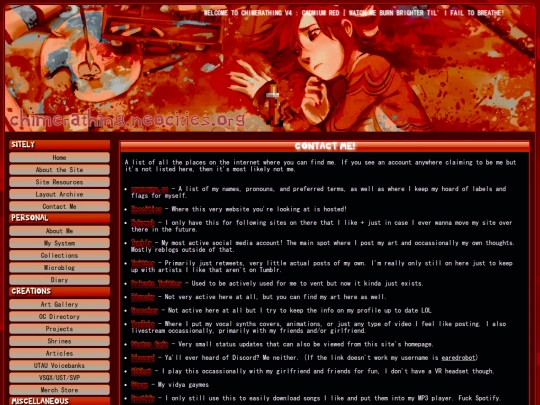 contacts screenshot