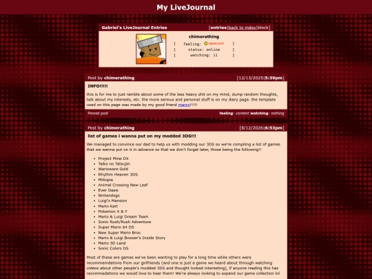 livejournal screenshot