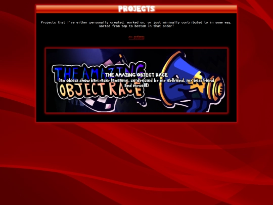 projects screenshot