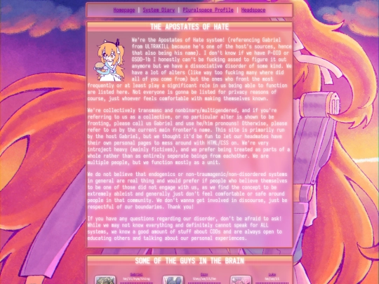 system screenshot